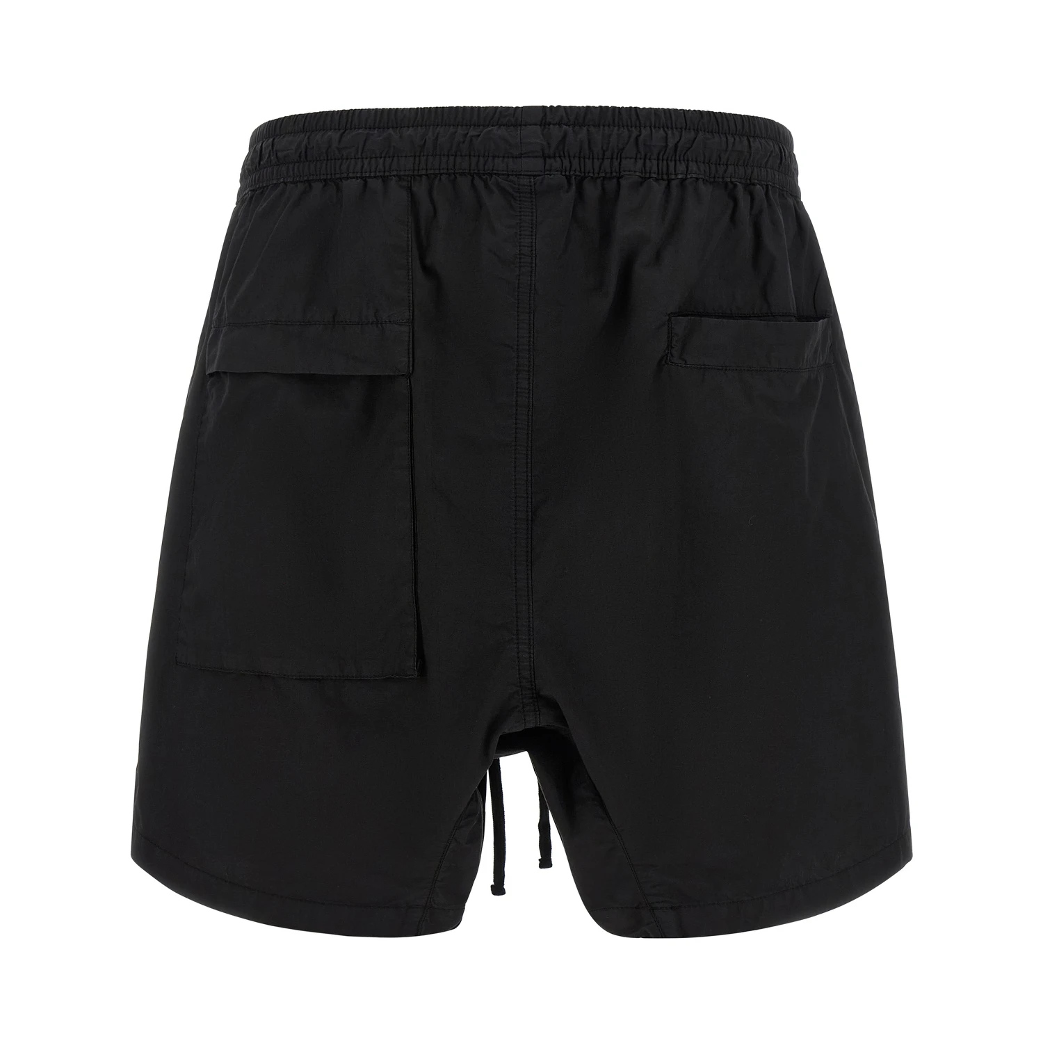 Black Organic Cotton Bermuda Shorts