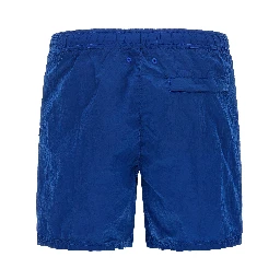 Blue Polyamide Swim Shorts