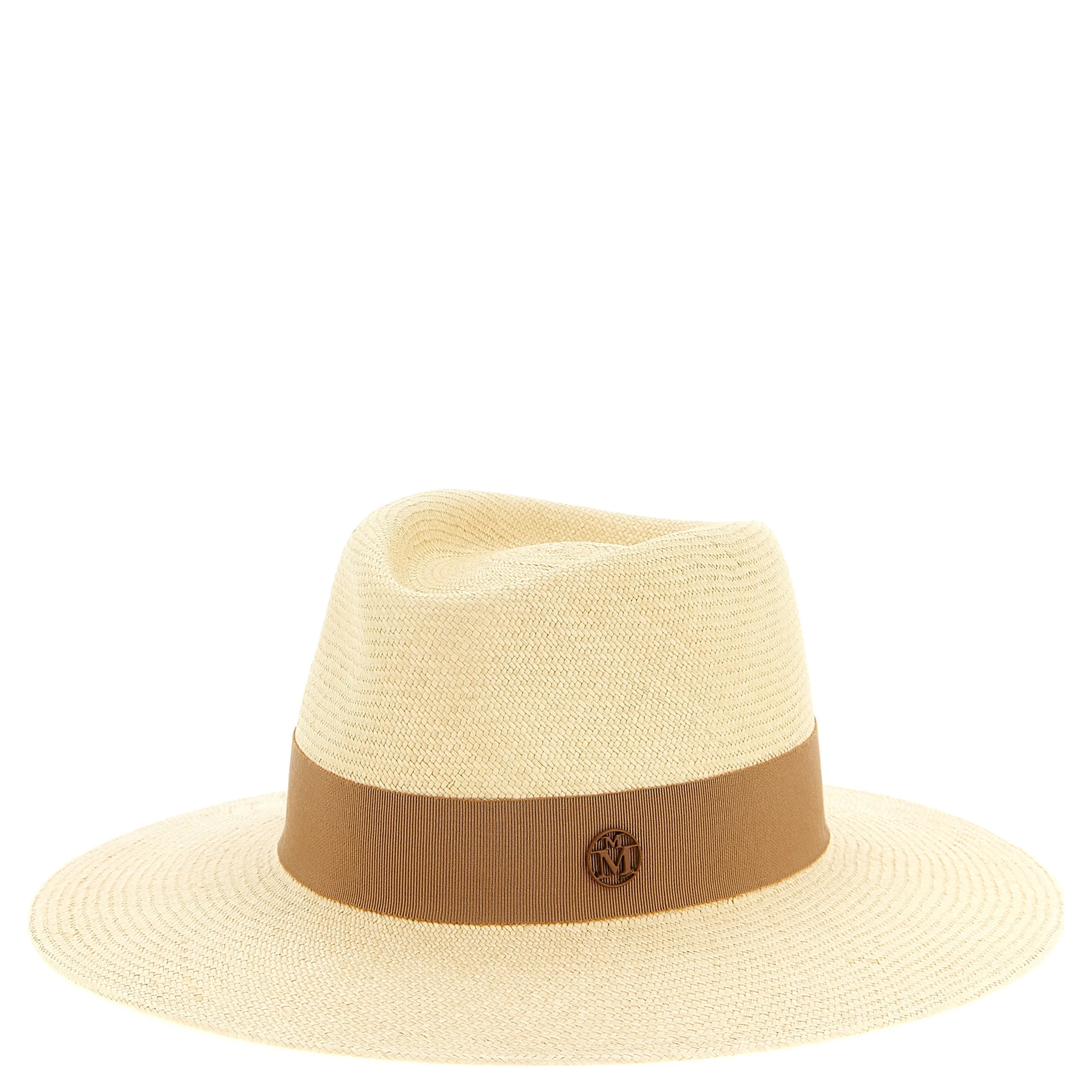 Beige Straw Fedora
