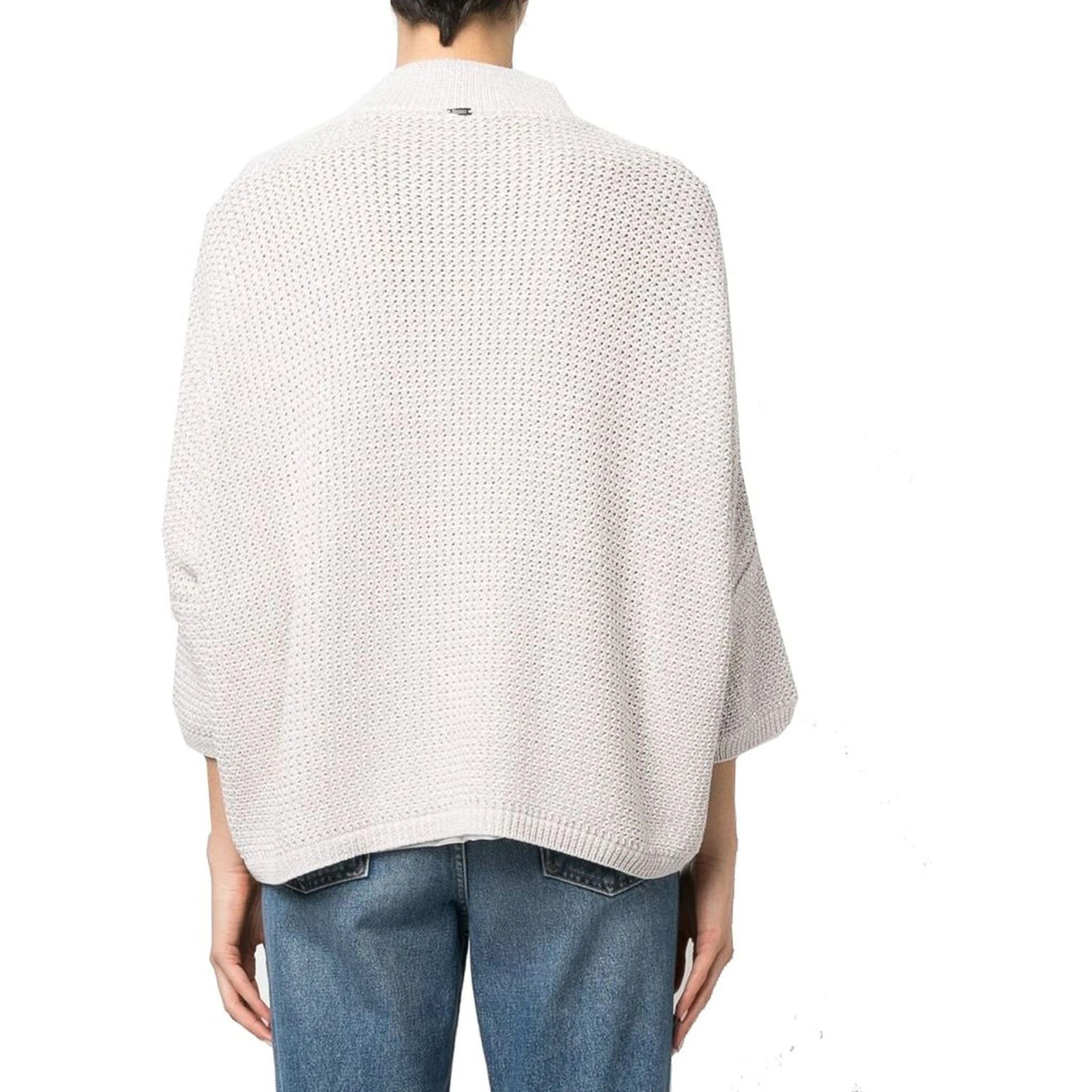 Beige Cotton Cardigan