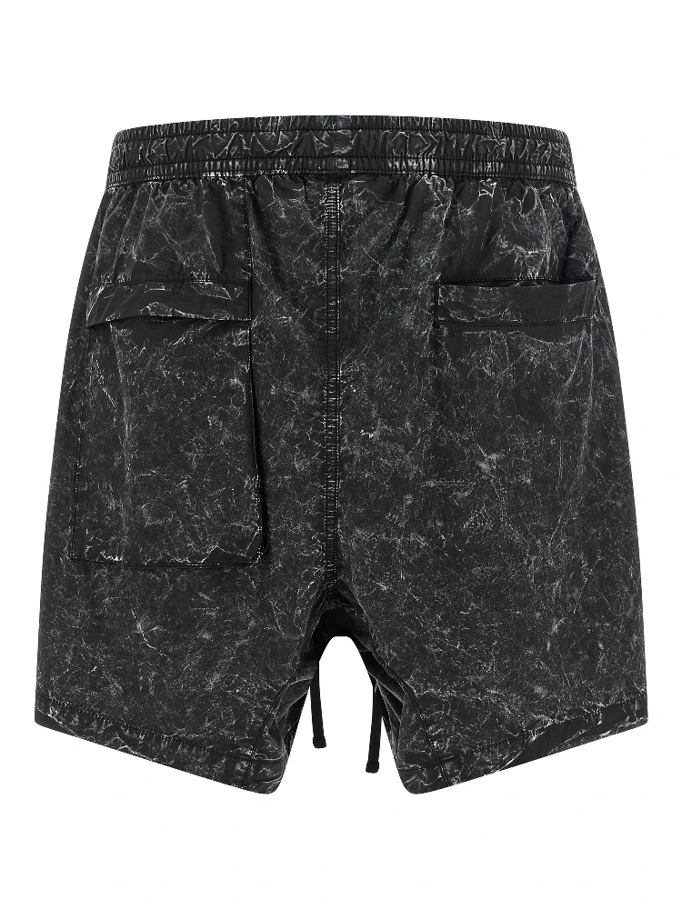 Black Organic Cotton Bermuda Shorts alternative