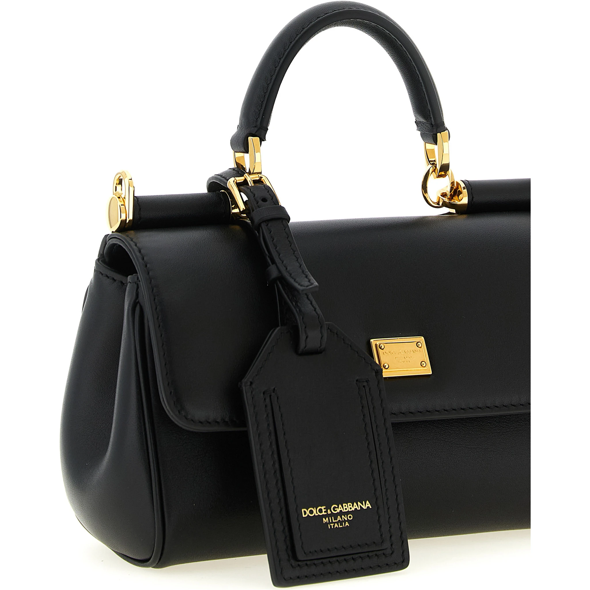 Black Calfskin Handbag