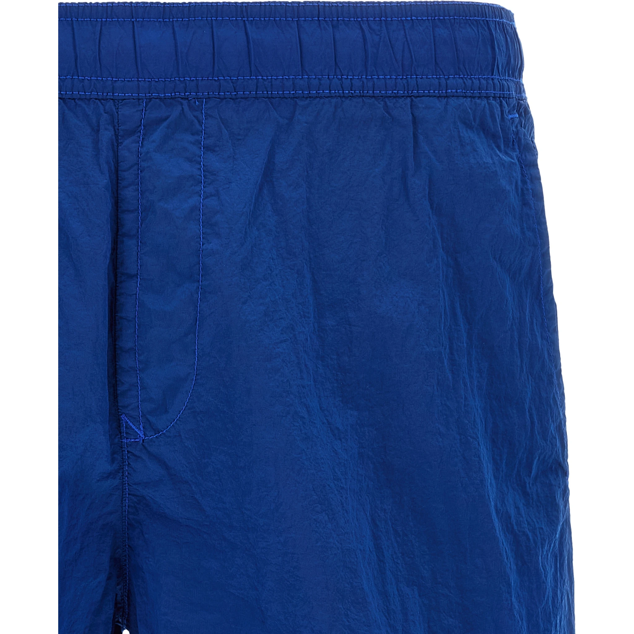 Blue Polyamide Swim Shorts