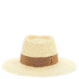 Beige Straw Fedora