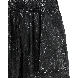 Black Organic Cotton Bermuda Shorts