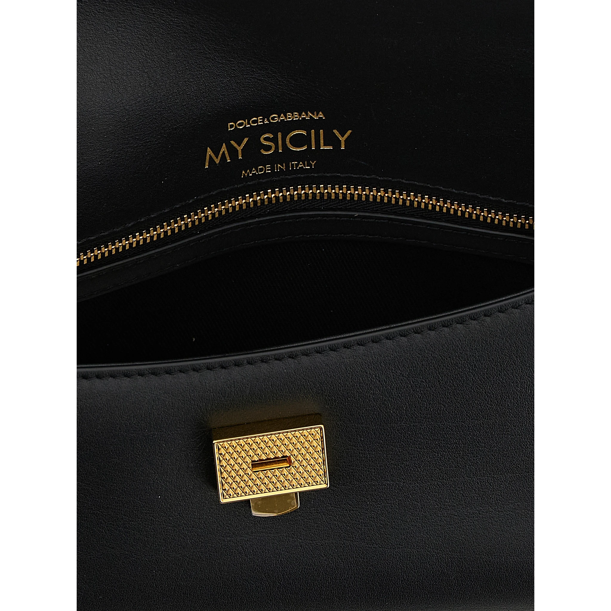 Black Calfskin Handbag