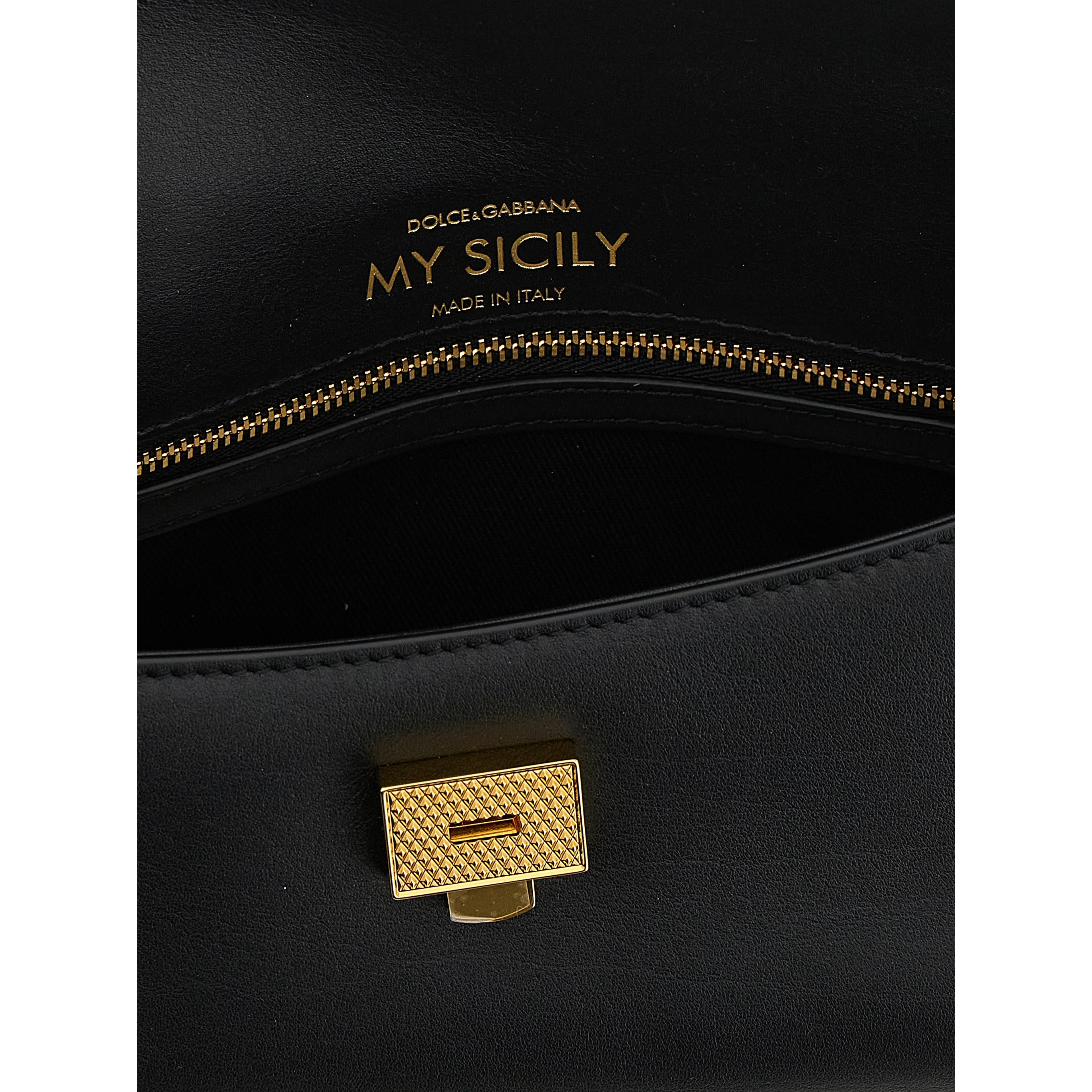 Black Calfskin Handbag