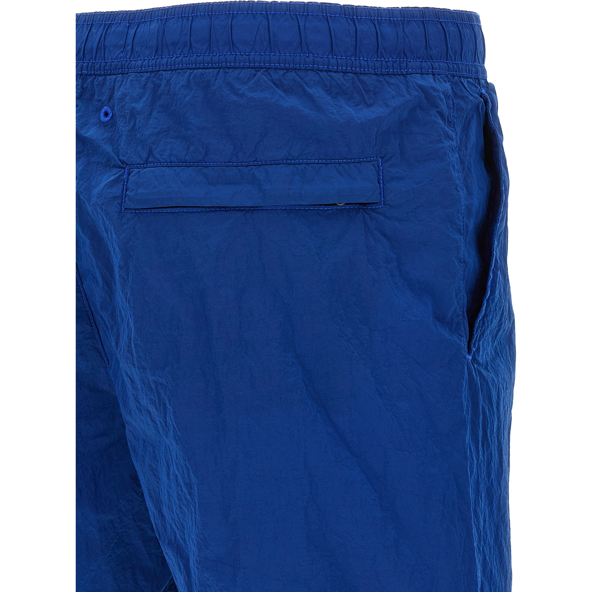 Blue Polyamide Swim Shorts