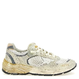 White Leather Athletic Sneakers