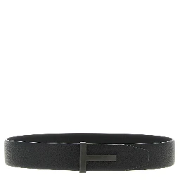 Black Calfskin Belt