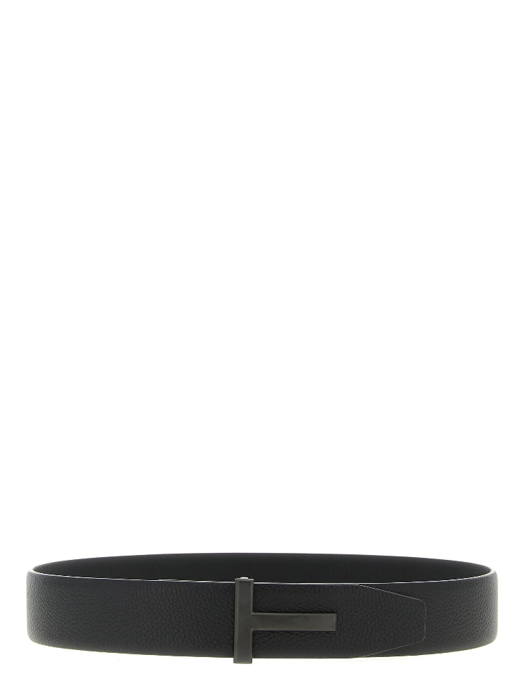 Black Calfskin Belt