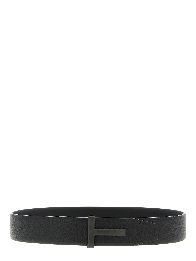 Black Calfskin Belt