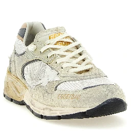 White Leather Athletic Sneakers