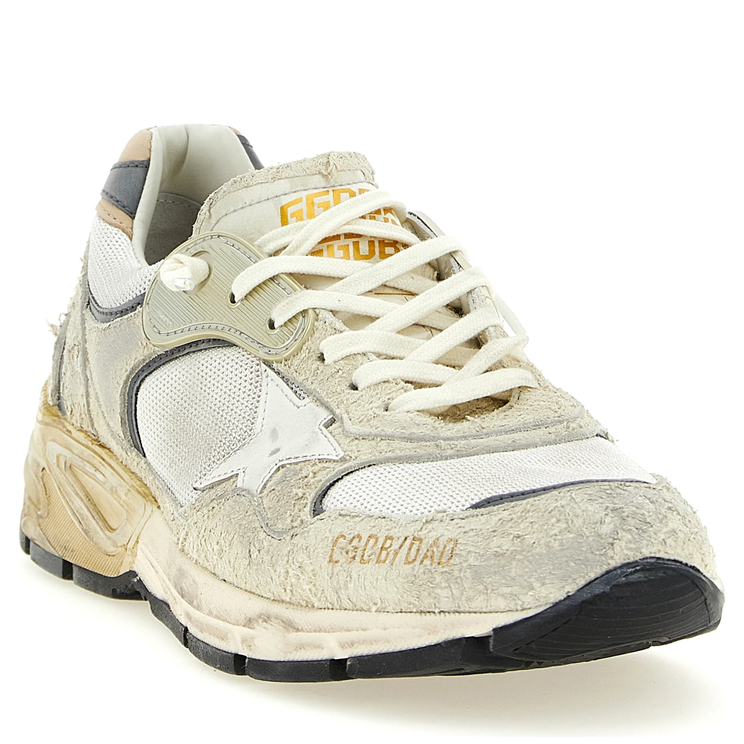 White Leather Athletic Sneakers