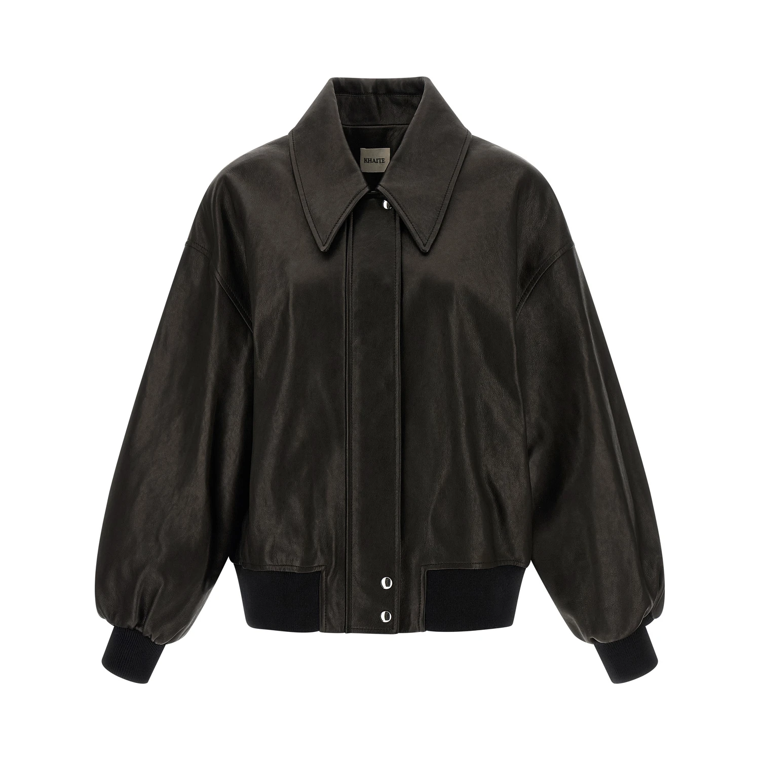 Black Lamb Leather Leather Jacket