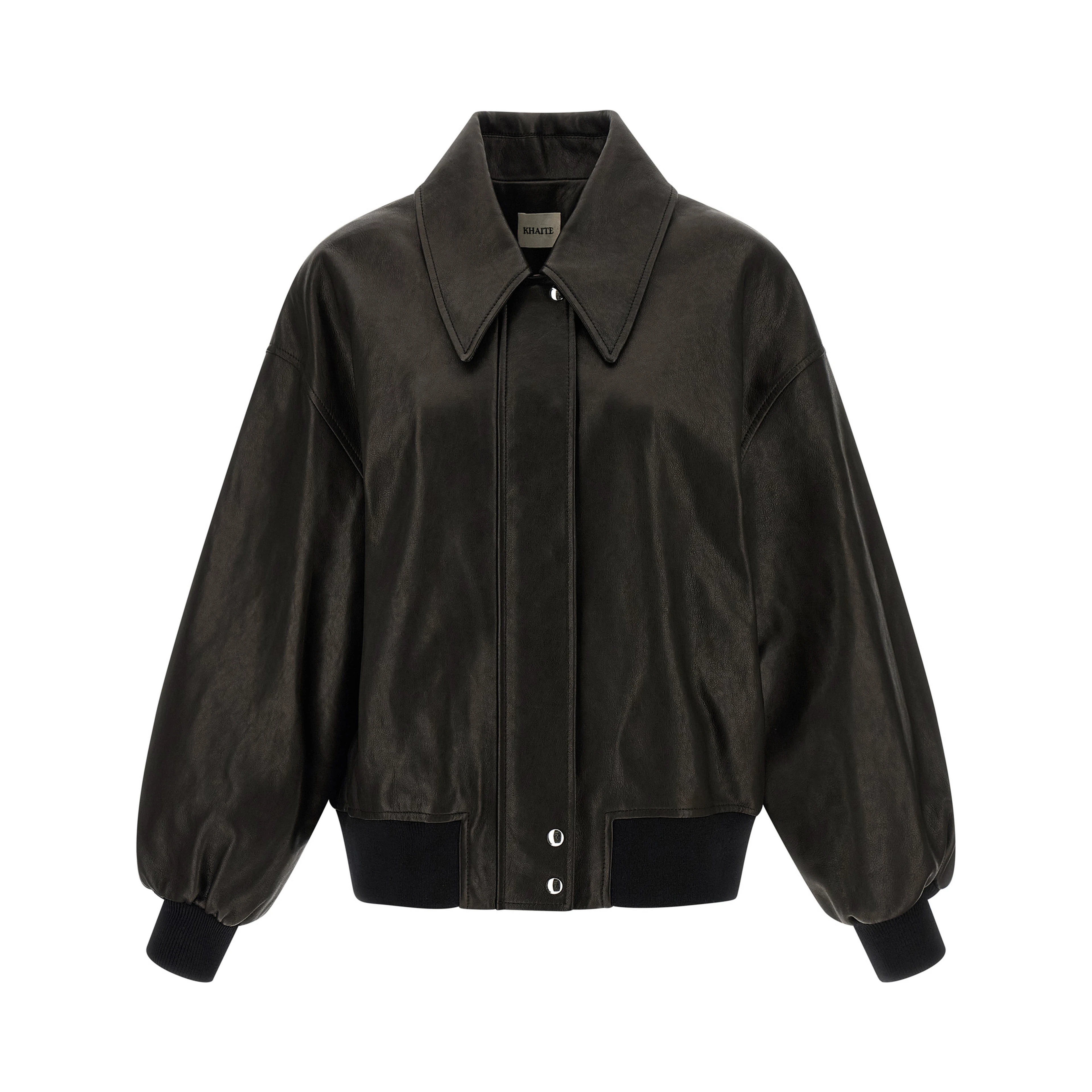 Black Lamb Leather Leather Jacket