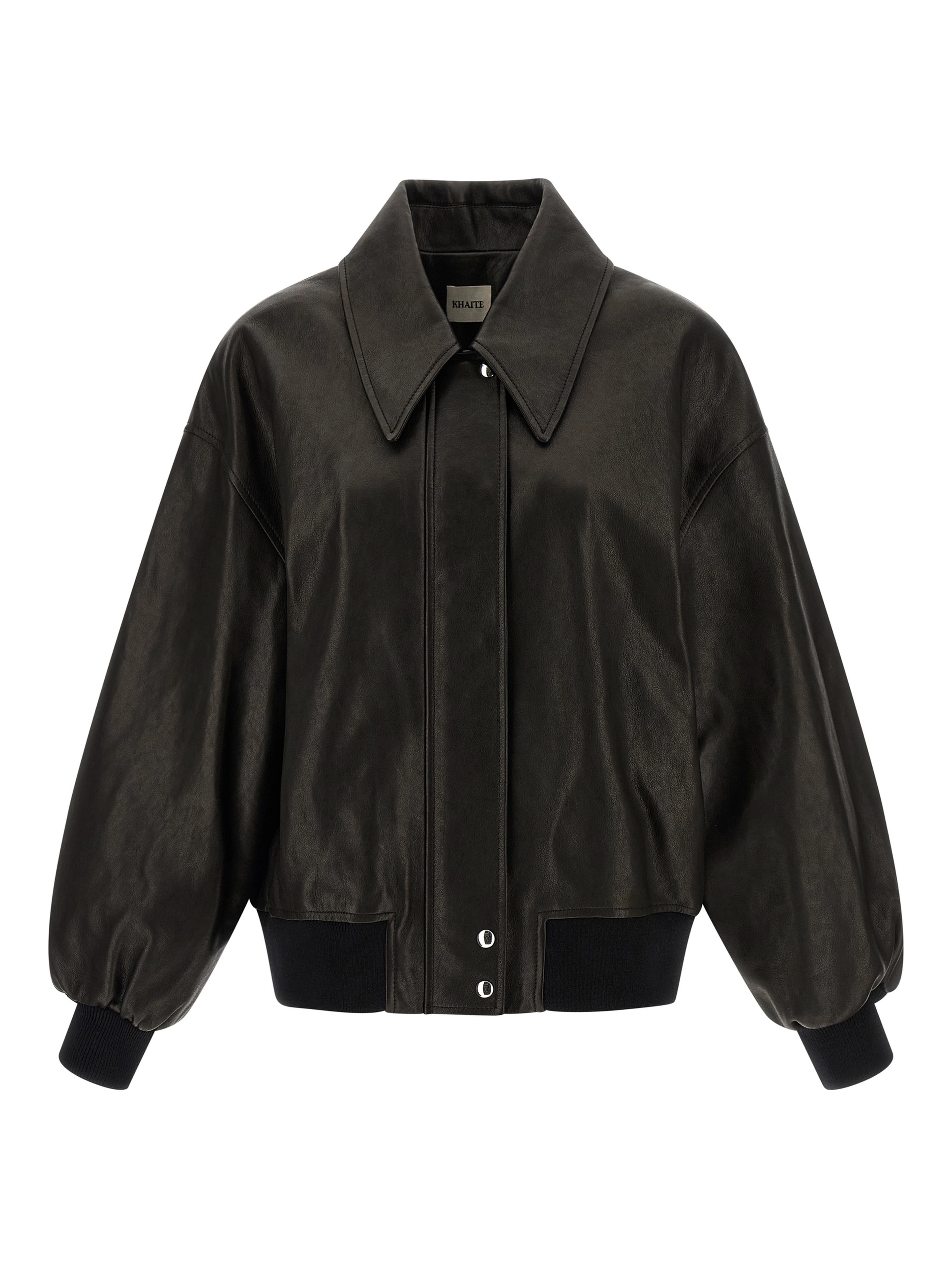 Black Lamb Leather Leather Jacket