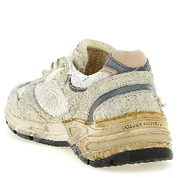 White Leather Athletic Sneakers