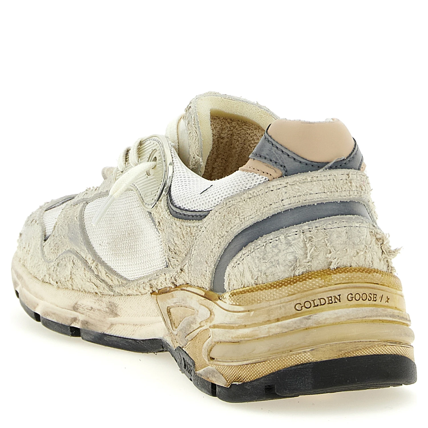 White Leather Athletic Sneakers