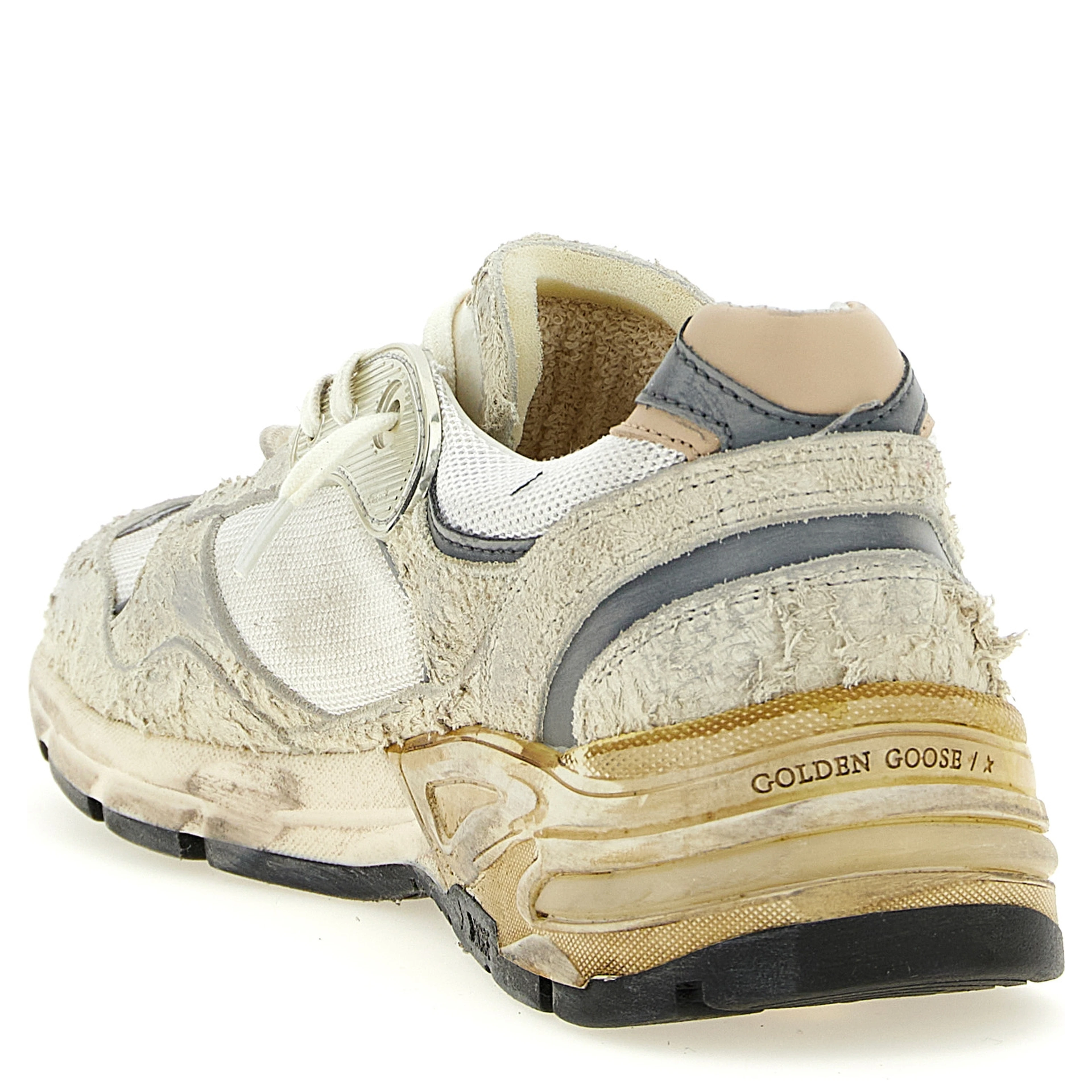 White Leather Athletic Sneakers