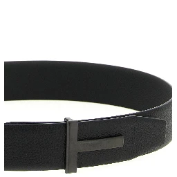 Black Calfskin Belt