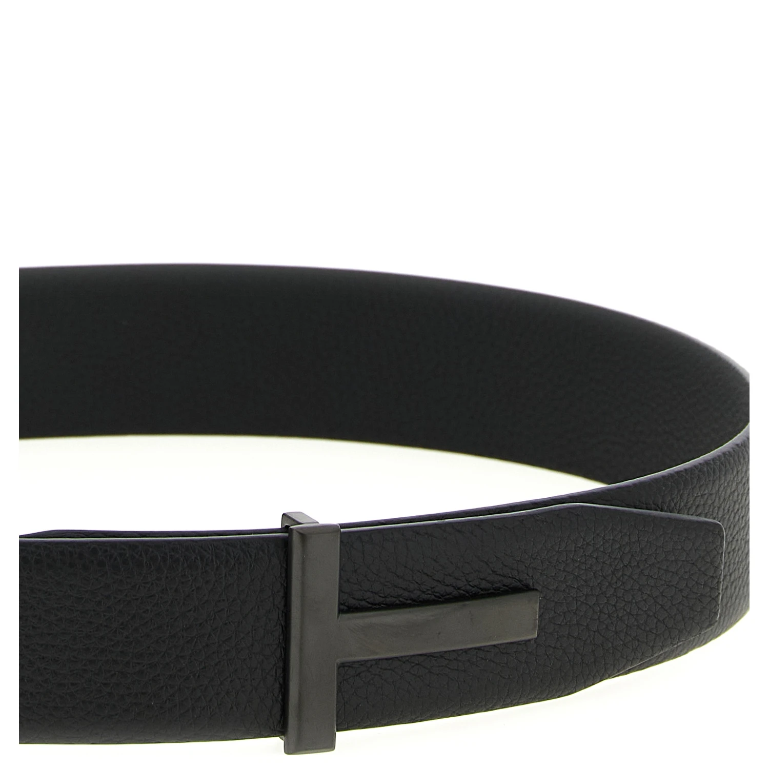 Black Calfskin Belt