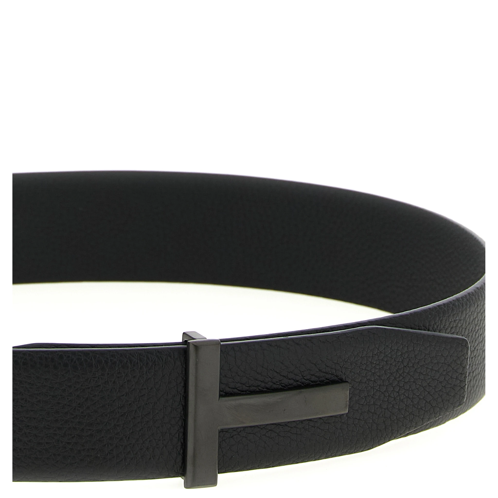 Black Calfskin Belt