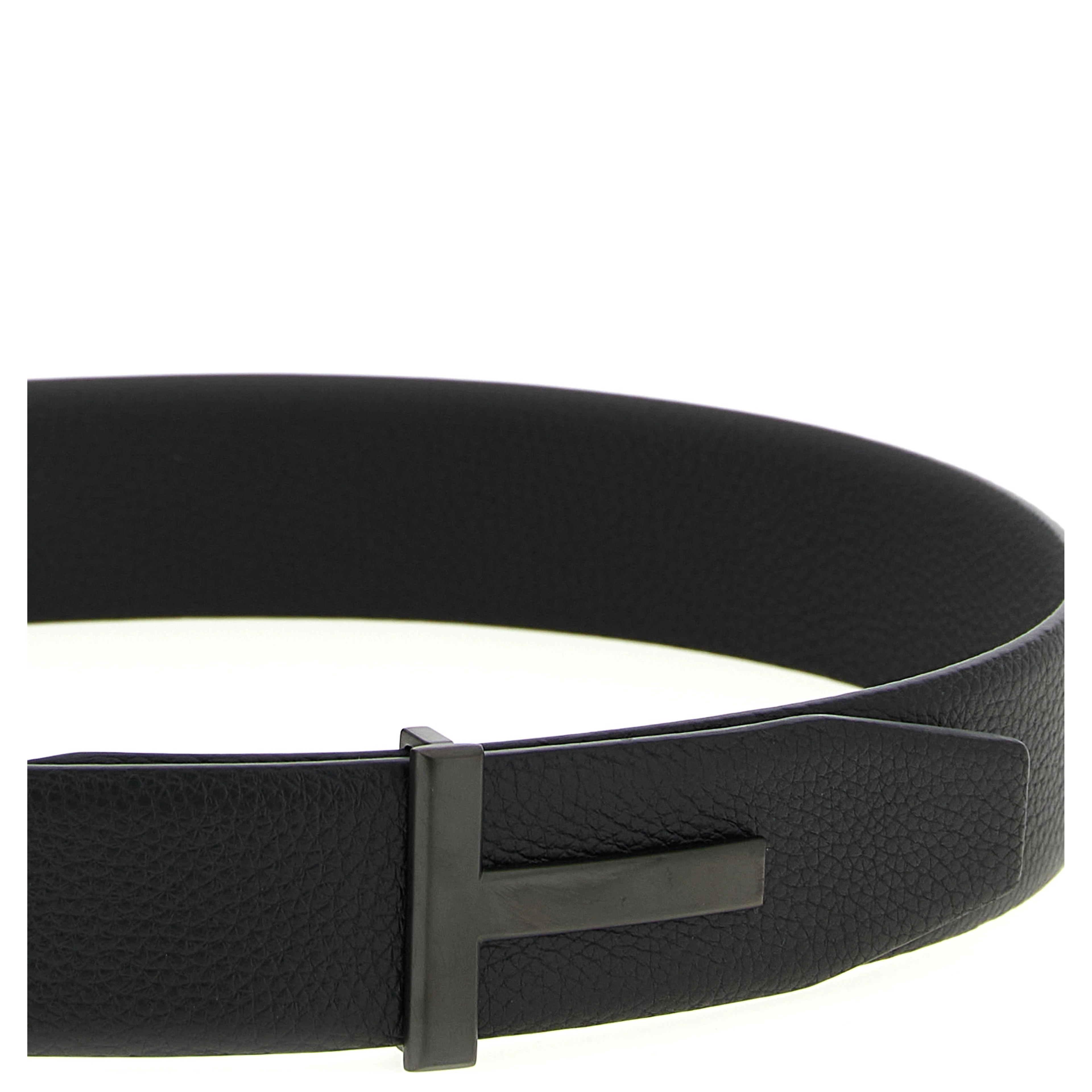 Black Calfskin Belt