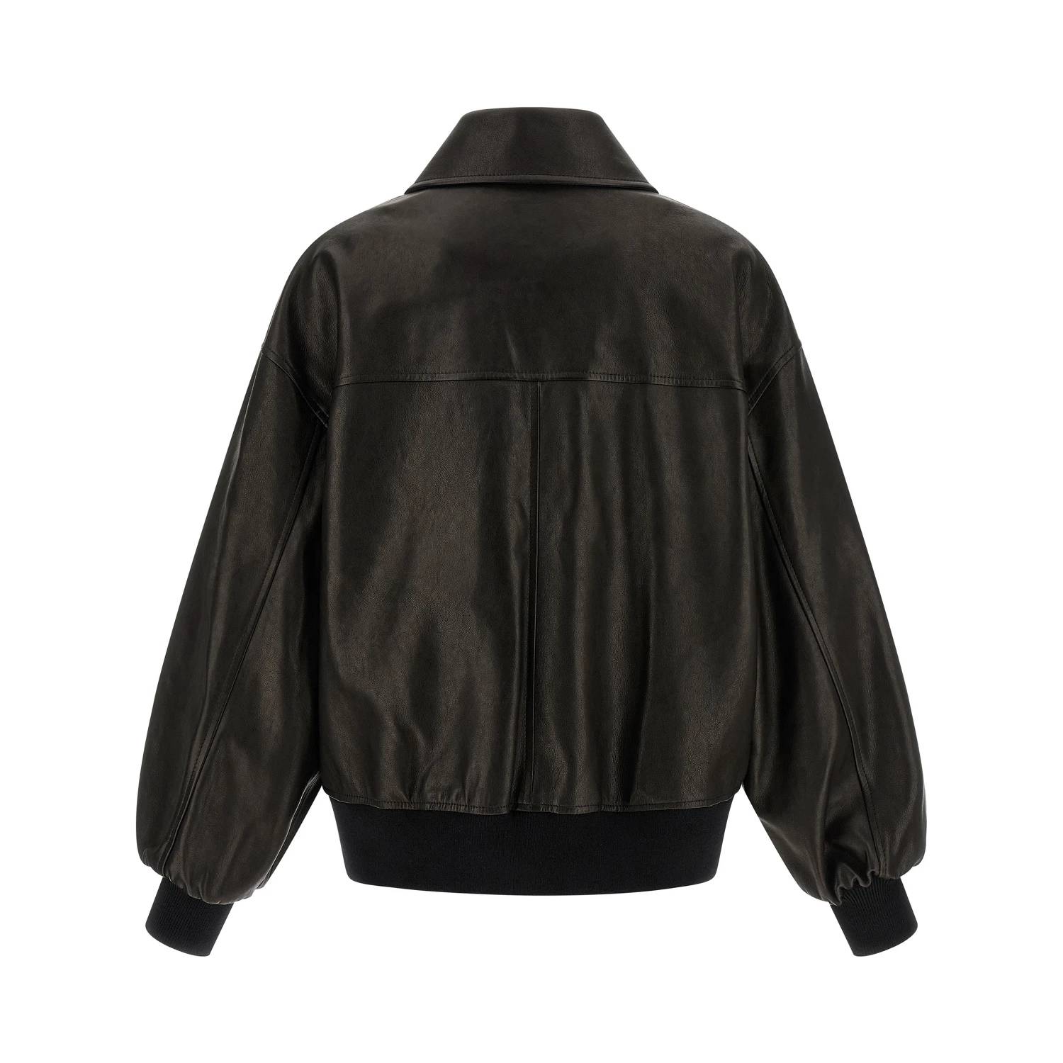Black Lamb Leather Leather Jacket