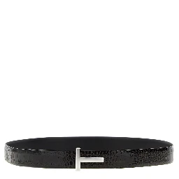 Brown Calfskin Regular Belt