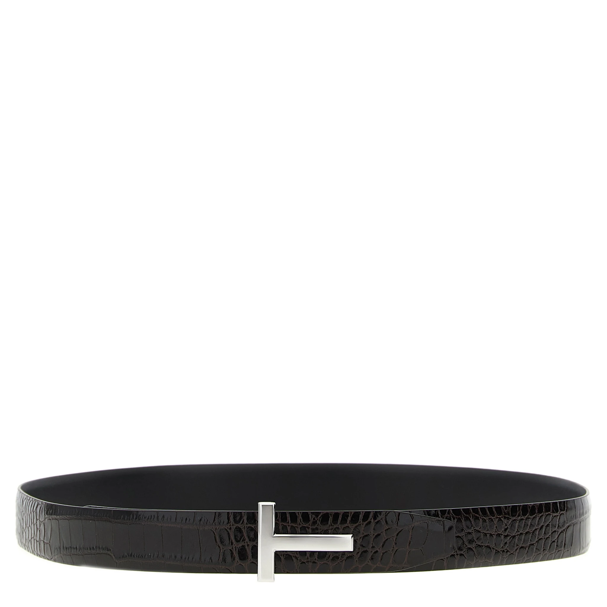 Brown Calfskin Regular Belt