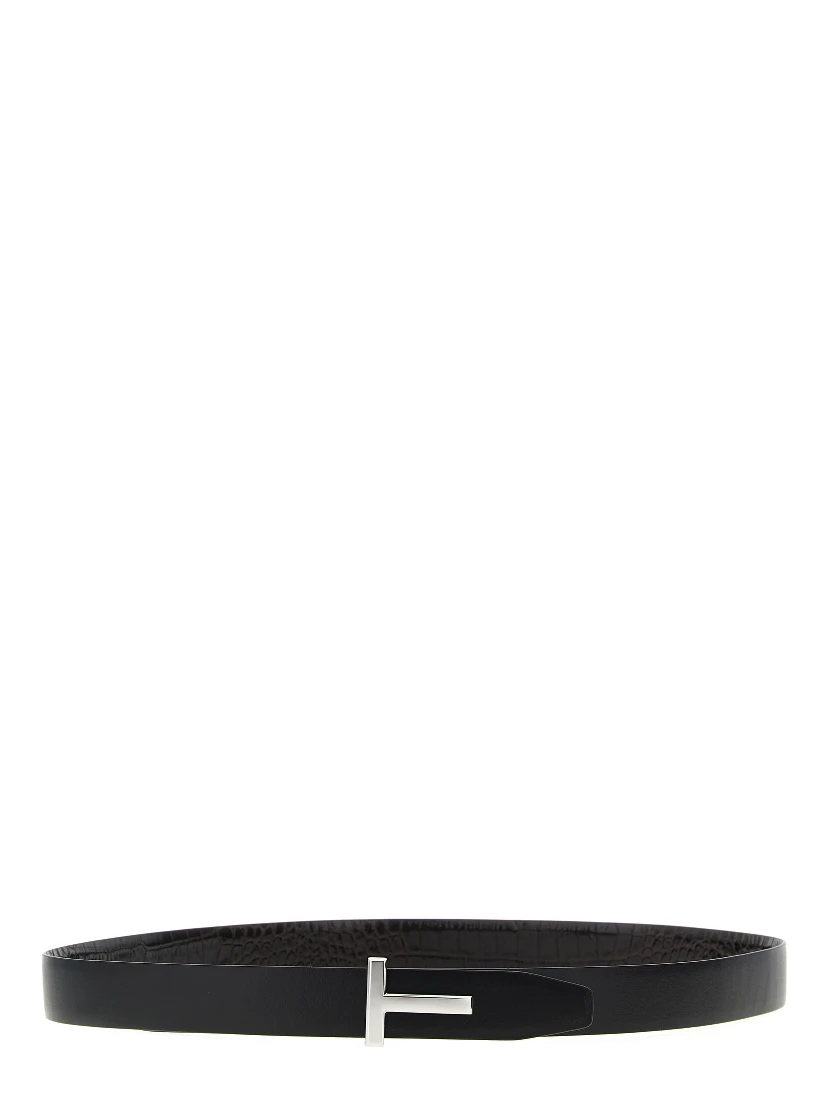 Brown Calfskin Regular Belt