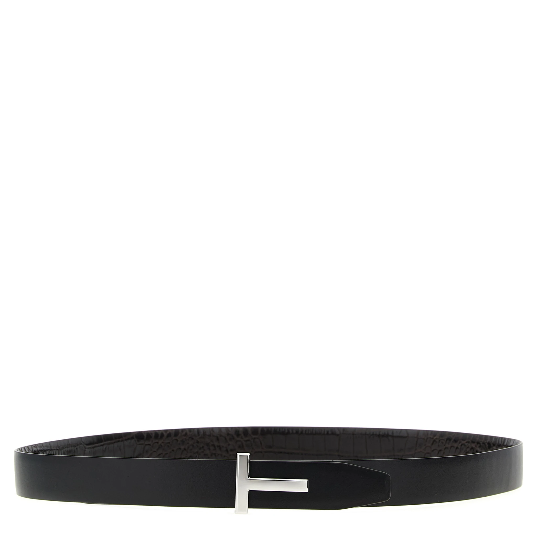Brown Calfskin Regular Belt