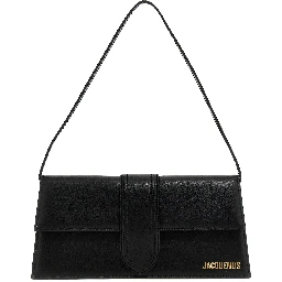 Black Cowhide Shoulder Bag