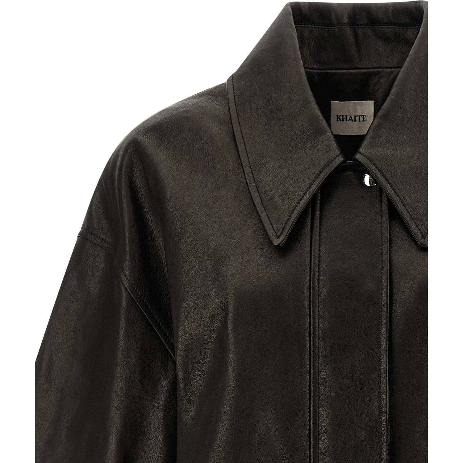 Black Lamb Leather Leather Jacket