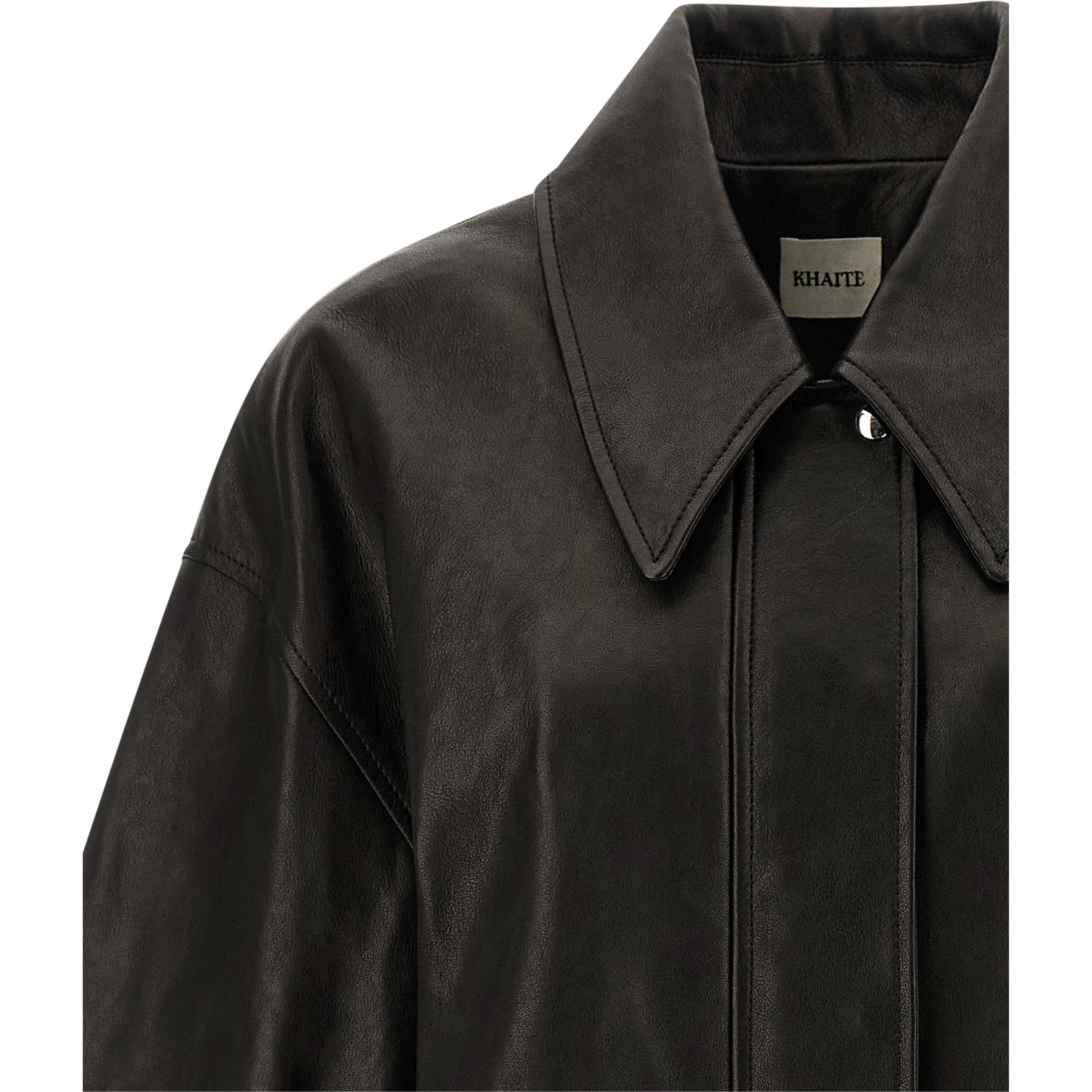 Black Lamb Leather Leather Jacket
