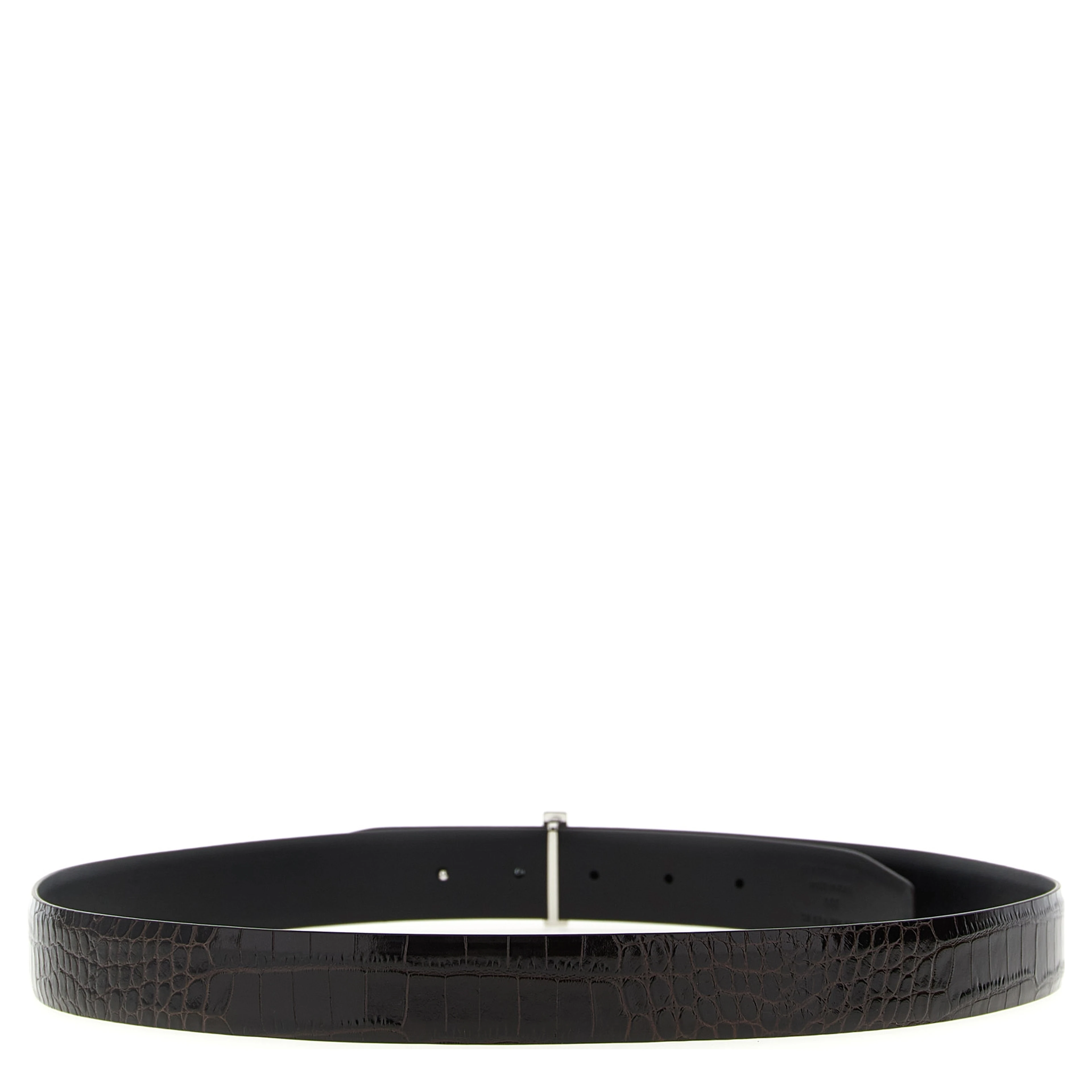 Brown Calfskin Regular Belt