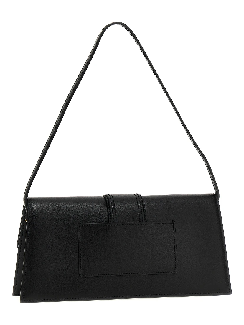 Black Cowhide Shoulder Bag