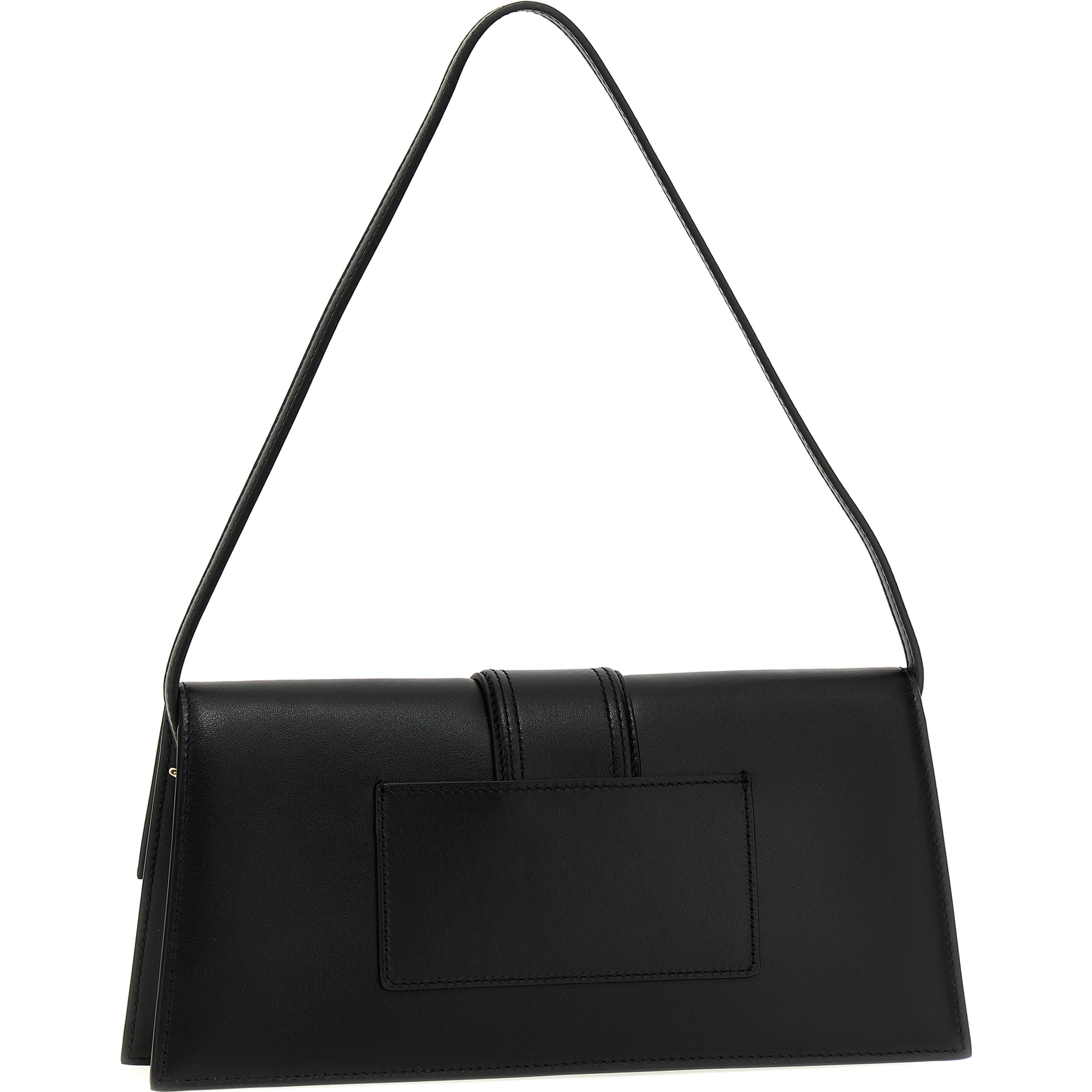 Black Cowhide Shoulder Bag