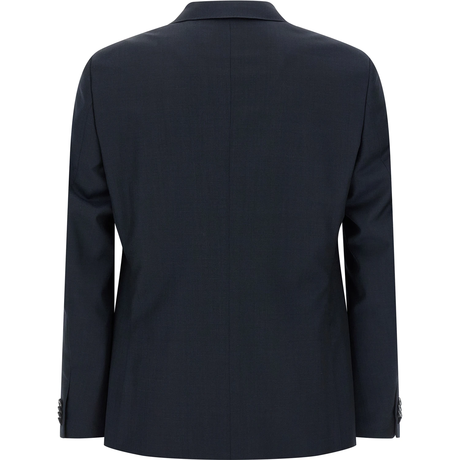 Blue Wool Two-Piece Suit