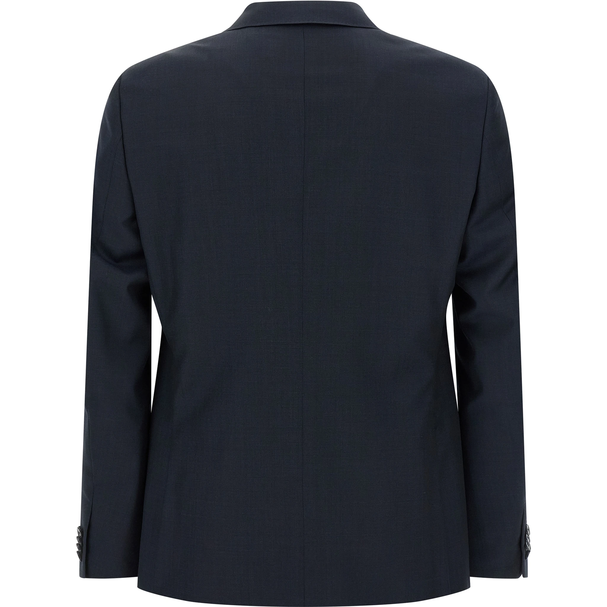 Blue Wool Two-Piece Suit