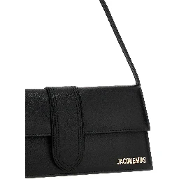 Black Cowhide Shoulder Bag