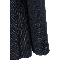 Blue Wool Two-Piece Suit