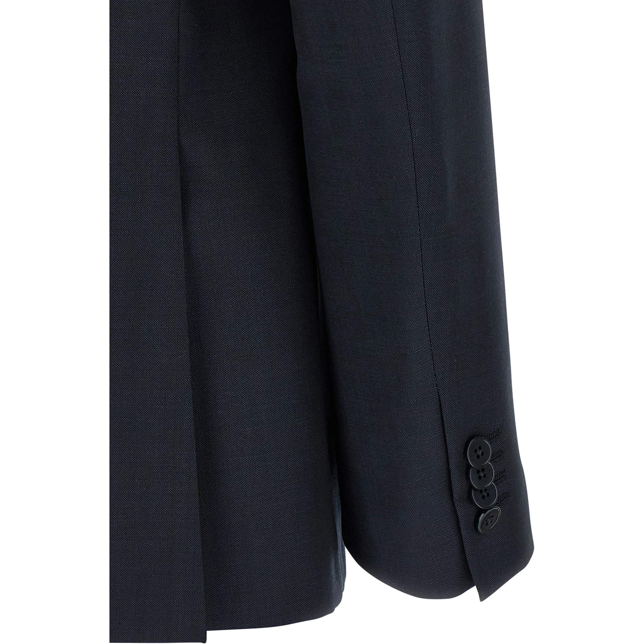 Blue Wool Two-Piece Suit