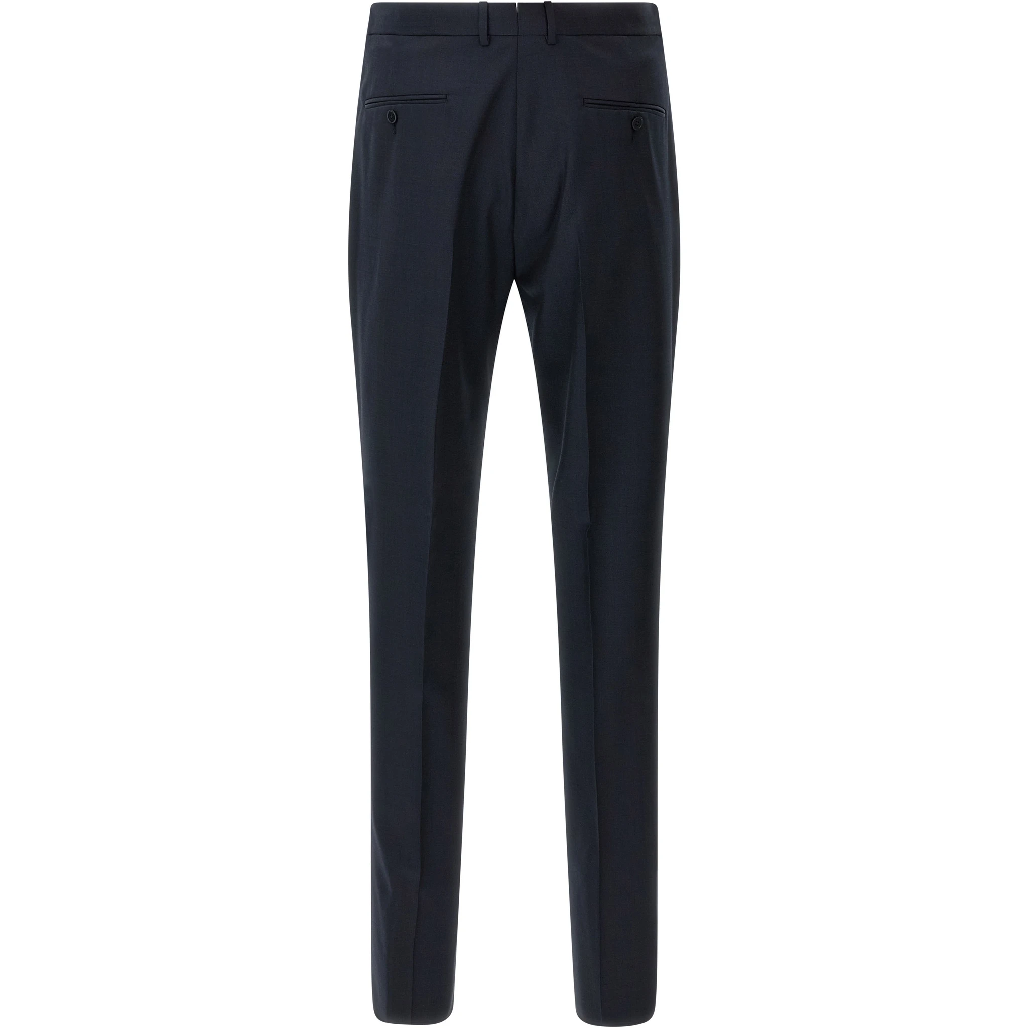 Blue Wool Two-Piece Suit