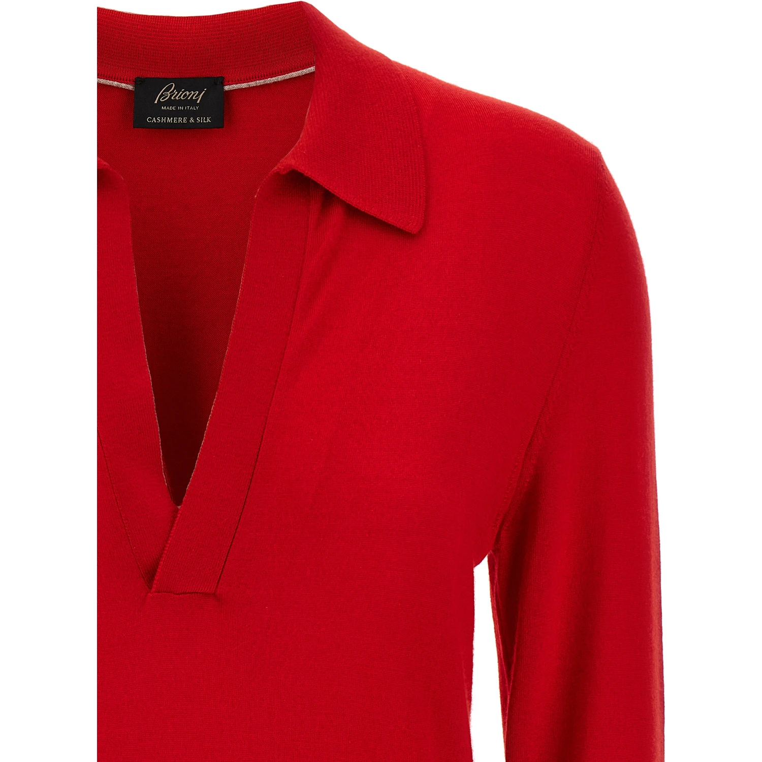 Multicolor Cashmere Polo Shirt