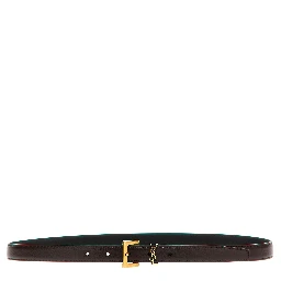 Brown Leather Regular Belt