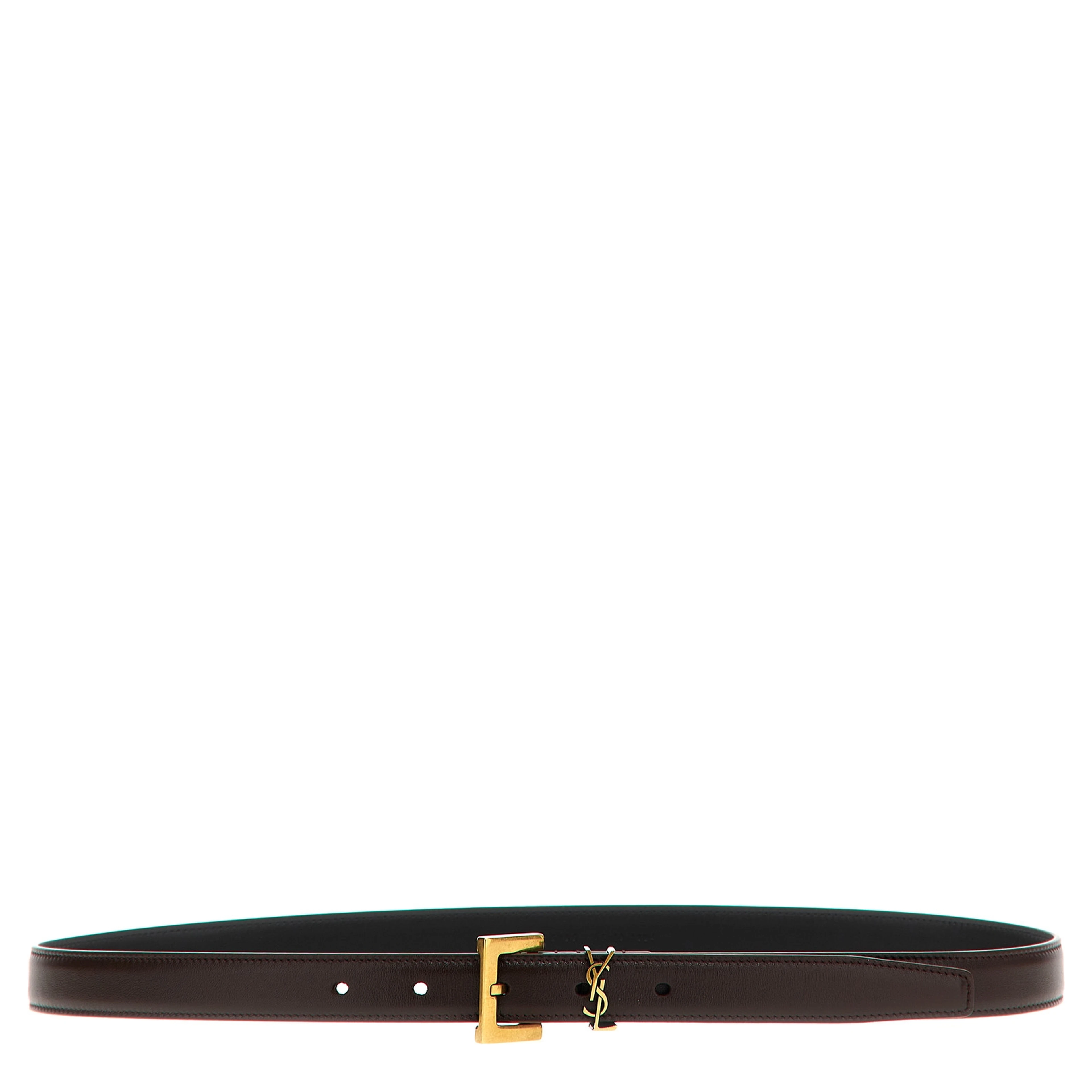 Brown Leather Regular Belt