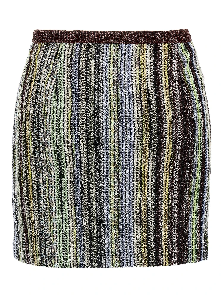 Multicolor Viscose Long Skirt alternative