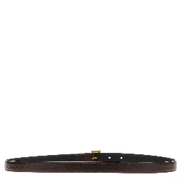 Brown Leather Regular Belt